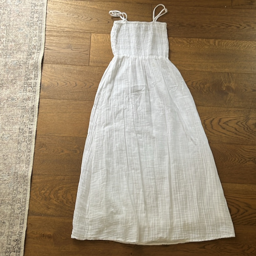 Oliver Logan Maybrook Maxi Dress XS White - Picture 7 of 7